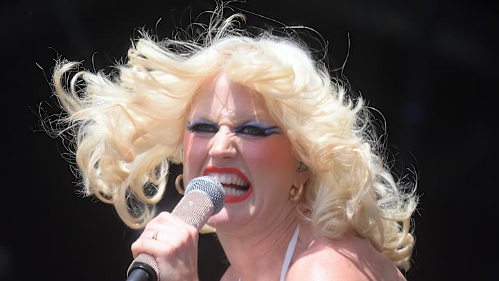 Amyl and the Sniffers perform at Pinkpop Festival