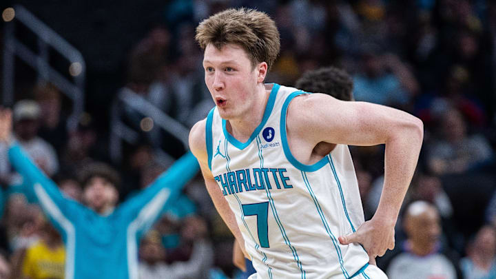 Kon Knueppel and the Hornets are home favorites against the Trail Blazers.