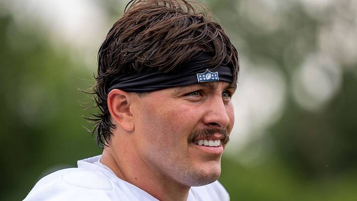 Detroit Lions linebacker Malcolm Rodriguez (44). Detroit Lions linebacker Malcolm Rodriguez (44).