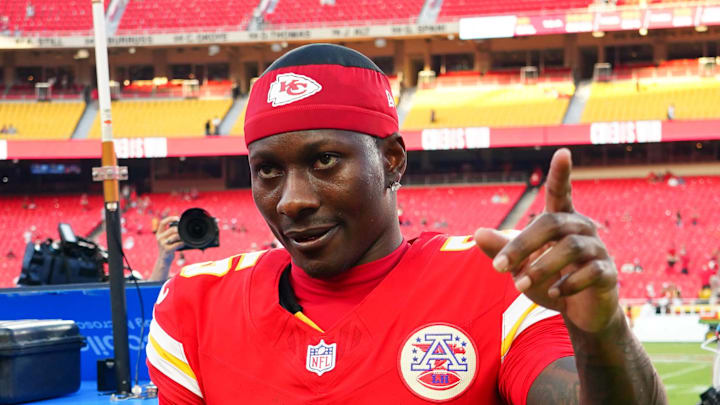 Kansas City Chiefs wide receiver Hollywood Brown