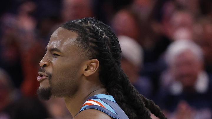 Oklahoma City Thunder guard Cason Wallace (22) celebrates after scoring against the Los Angeles Lakers in the second half during game two of the second round of the 2026 NBA Playoffs at Paycom Center on May 7, 2026.