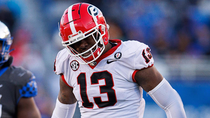 Former Georgia Bulldogs defensive lineman Mykel Williams could be the Atlanta Falcons' first-round draft pick.