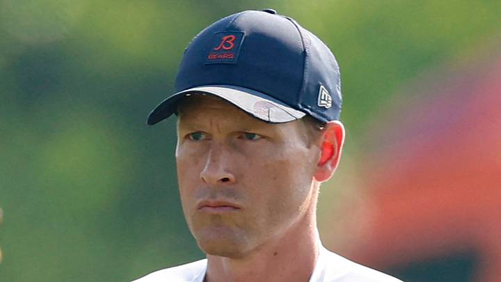 Chicago Bears head coach Ben Johnson