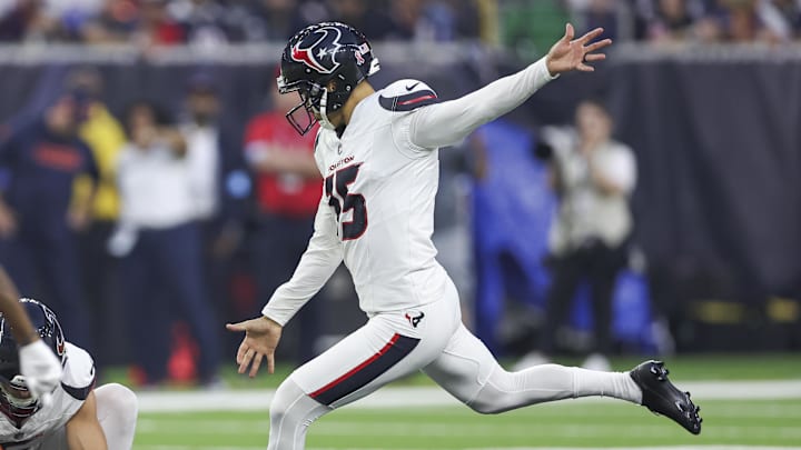 Texans K Ka'imi Fairbairn is started in fewer than 60 percent of ESPN.com fantasy football leagues. 