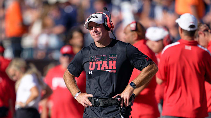 Utah Utes head coach Morgan Scalley and his program are looking to add to their one commitment thus far in their 2027 recruiting class.