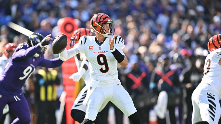 Cincinnati Bengals quarterback Joe Burrow is third in the odds to win the NFL MVP. Cincinnati Bengals quarterback Joe Burrow is third in the odds to win the NFL MVP.