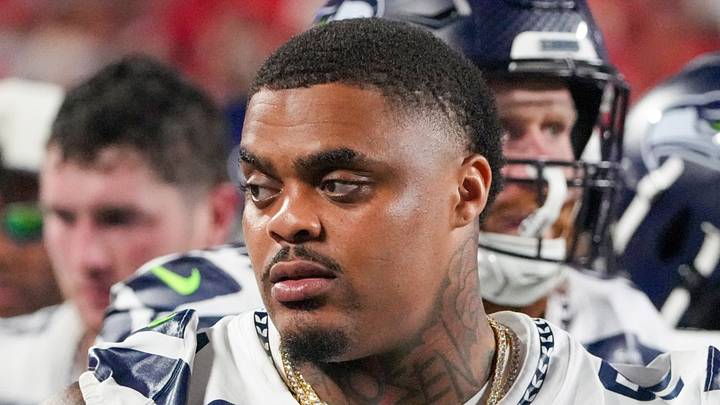 Seattle Seahawks defensive tackle Byron Murphy II on the sidelines