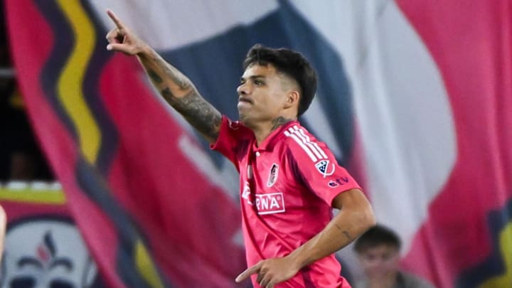 Célio Pompeu scored from distance in St. Louis CITY's 1–1 draw against FC Dallas.