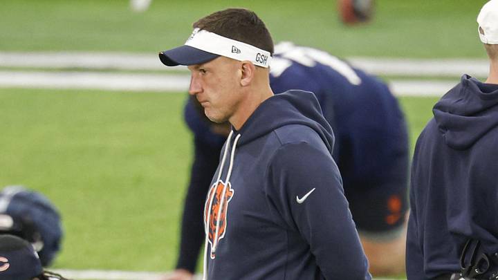Chicago Bears defensive coordinator Dennis Allen