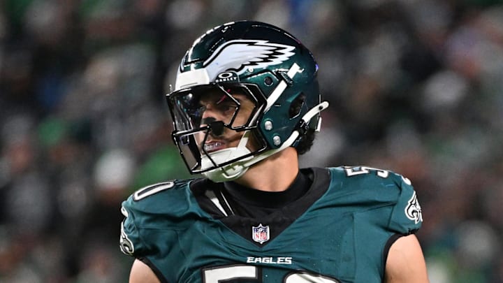 Philadelphia Eagles linebacker Jaelan Phillips Philadelphia Eagles linebacker Jaelan Phillips