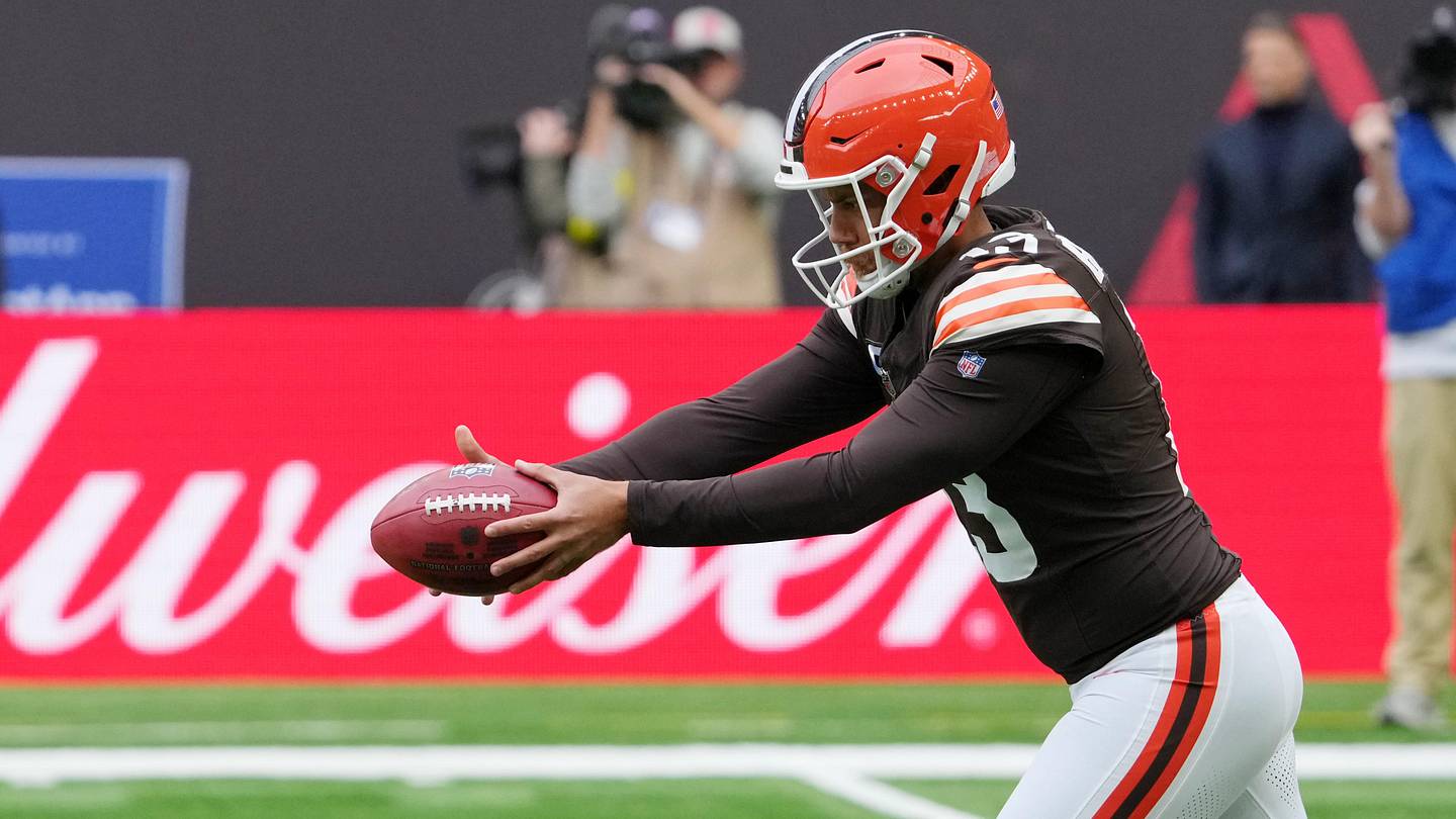 Cleveland Browns P Corey Bojorquez: Punter gets another chan