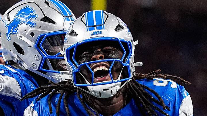 Detroit Lions defensive tackle Tyleik Williams (91).