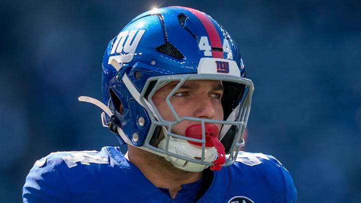 New York Giants running back Cam Skattebo