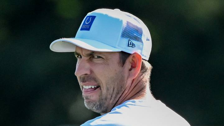 Indianapolis Colts head coach Shane Steichen at training camp