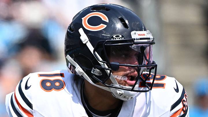 Chicago Bears quarterback Caleb Williams