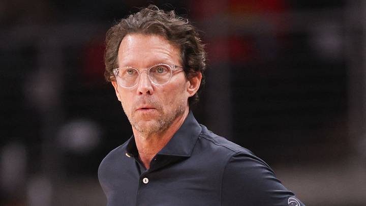 Atlanta Hawks head coach Quin Snyder against the Orlando Magic at State Farm Arena on Nov 4, 2025. Atlanta Hawks head coach Quin Snyder against the Orlando Magic at State Farm Arena on Nov 4, 2025.