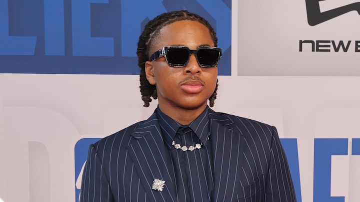 Jun 25, 2025; Brooklyn, NY, USA; Collin Murray-Boyles arrives before the first round of the 2025 NBA Draft at Barclays Center. Mandatory Credit: Brad Penner-Imagn Images Jun 25, 2025; Brooklyn, NY, USA; Collin Murray-Boyles arrives before the first round of the 2025 NBA Draft at Barclays Center. Mandatory Credit: Brad Penner-Imagn Images