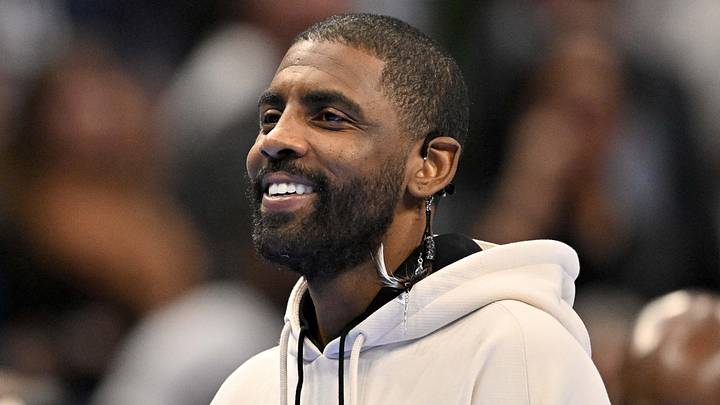 Nov 14, 2025; Dallas, Texas, USA; Dallas Mavericks guard Kyrie Irving looks on during the second half against the LA Clippers in an NBA Cup game at the American Airlines Center. Mandatory Credit: Jerome Miron-Imagn Images Nov 14, 2025; Dallas, Texas, USA; Dallas Mavericks guard Kyrie Irving looks on during the second half against the LA Clippers in an NBA Cup game at the American Airlines Center. Mandatory Credit: Jerome Miron-Imagn Images