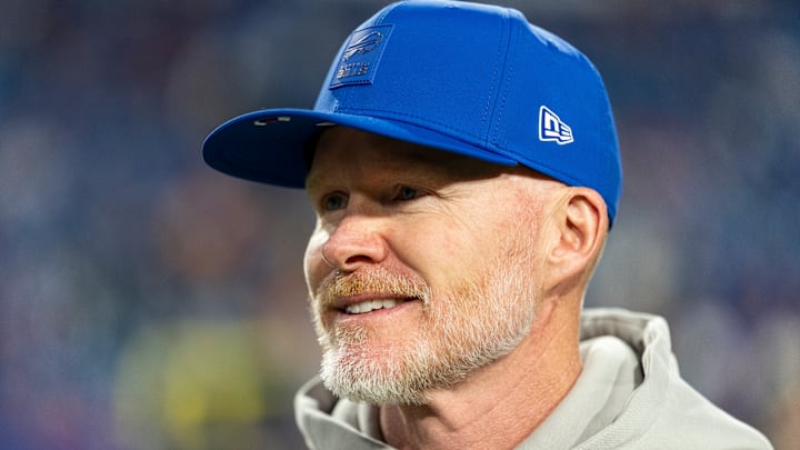 NFL head coach Sean McDermott NFL head coach Sean McDermott