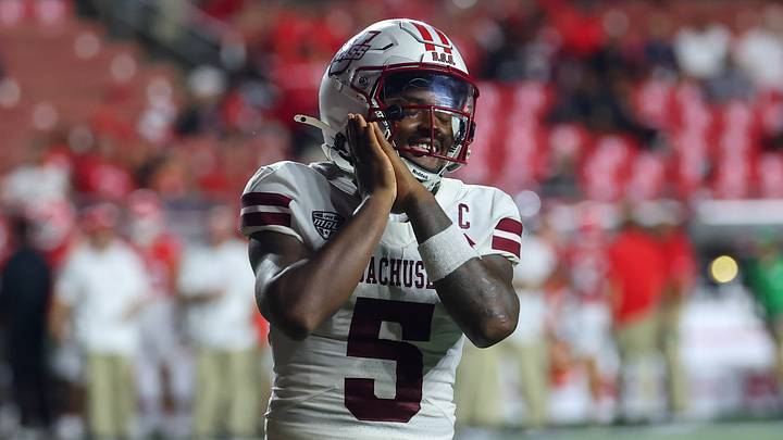 UMass quarterback William "Pop" Watson III