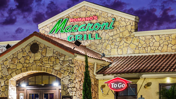 Exterior of a Romano's Macaroni Grill location in Orlando, one of several once-popular chains that have since faded from the dining scene. Exterior of a Romano's Macaroni Grill location in Orlando, one of several once-popular chains that have since faded from the dining scene.