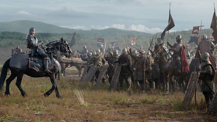 Matt Smith (Daemon Targaryen) in House of the Dragon season 3 episode 8. Matt Smith (Daemon Targaryen) in House of the Dragon season 3 episode 8.