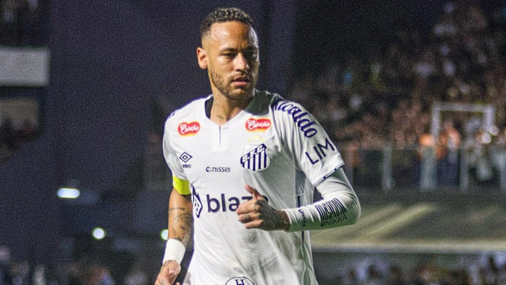 Neymar returned to Los Santos, his boyhood club.