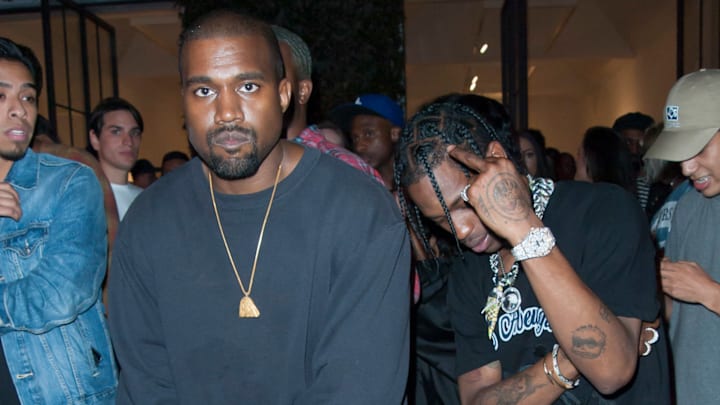 Travis Scott Music Video Premiere Party For "Pick Up The Phone 90210"
