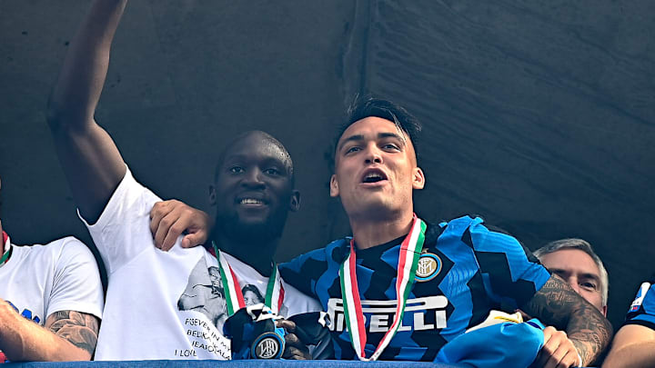 Romelu Lukaku e Lautaro Martinez