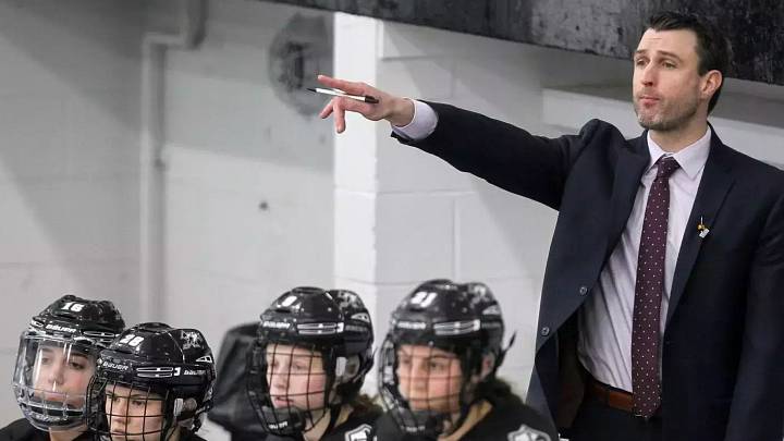 Matt Kelly was the women's hockey head coach at Providence for eight seasons, from 2018-19 through 2025-26. Matt Kelly was the women's hockey head coach at Providence for eight seasons, from 2018-19 through 2025-26.