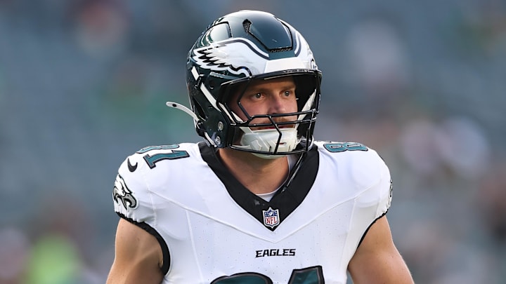 Philadelphia Eagles tight end Grant Calcaterra 