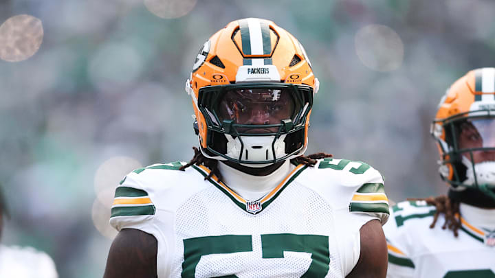 Green Bay Packers defensive end Brenton Cox Jr.