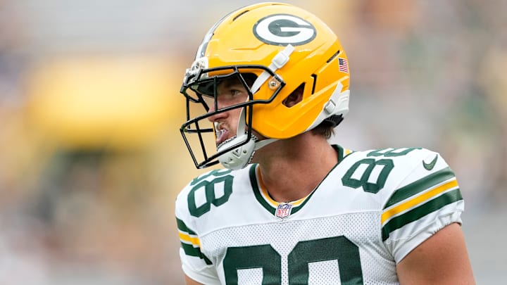 Green Bay Packers TE Luke Musgrave Green Bay Packers TE Luke Musgrave
