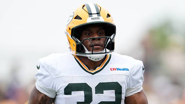 Green Bay Packers running back MarShawn Lloyd