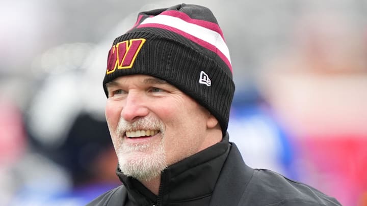 Washington Commanders head coach Dan Quinn Washington Commanders head coach Dan Quinn