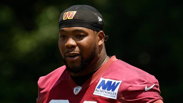 Washington Commanders defensive lineman Daron Payne