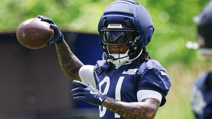 Chicago Bears wide receiver Zavion Thomas; NFL Predictions