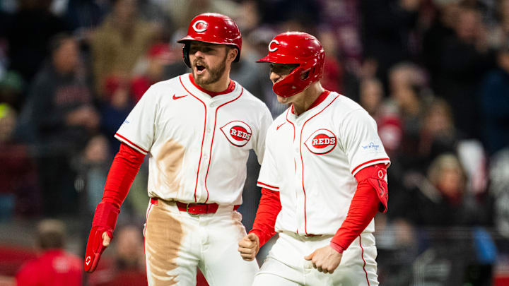 Austin Hays, Gavin Lux, Cincinnati Reds