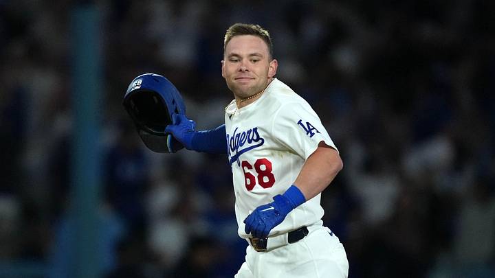 Dalton Rushing (pictured) had a very public disagreement with Shohei Ohtani during Wednesday’s game.