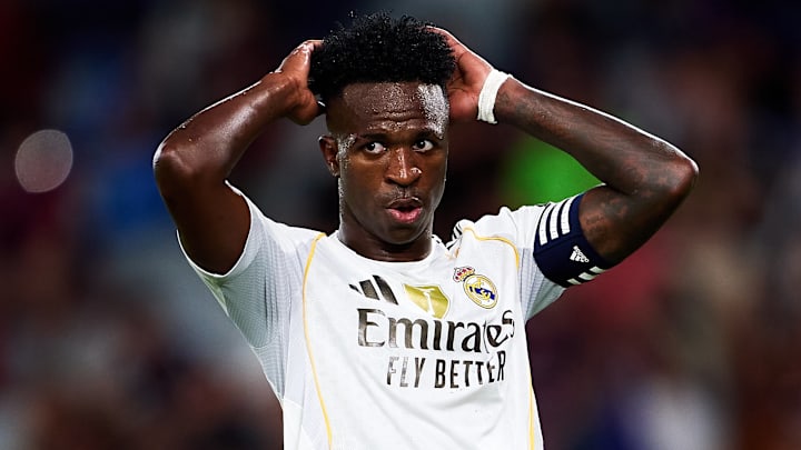 Vinicius Junior’s future at Real Madrid remains unclear.