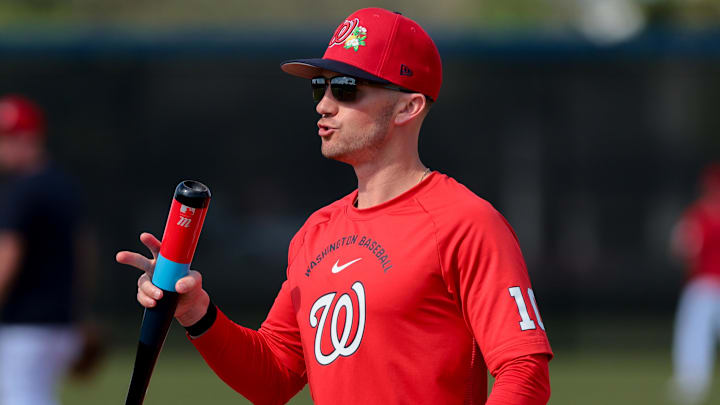 Washington Nationals manager Blake Butera Washington Nationals manager Blake Butera