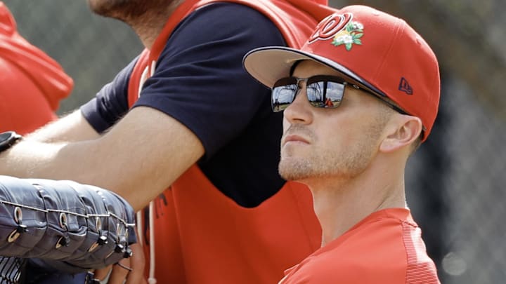 Washington Nationals manager Blake Butera