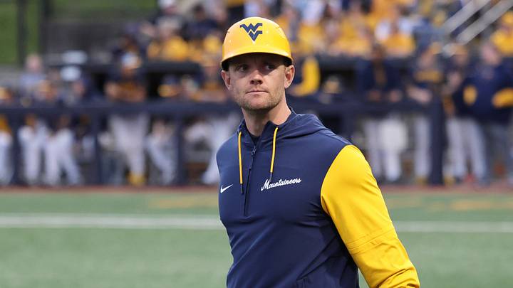 West Virginia University head coach Steve Sabins