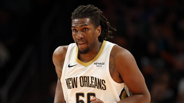New Orleans Pelicans forward Kevon Looney New Orleans Pelicans forward Kevon Looney