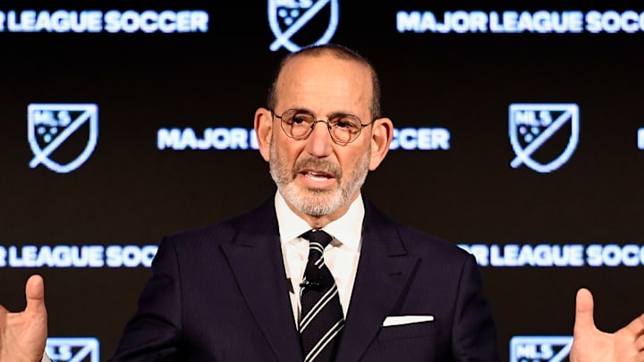 MLS commissioner Don Garber outlined key factors used to measure the league's growth. MLS commissioner Don Garber outlined key factors used to measure the league's growth.