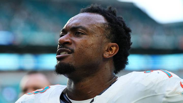 Miami Dolphins offensive tackle Austin Jackson Miami Dolphins offensive tackle Austin Jackson