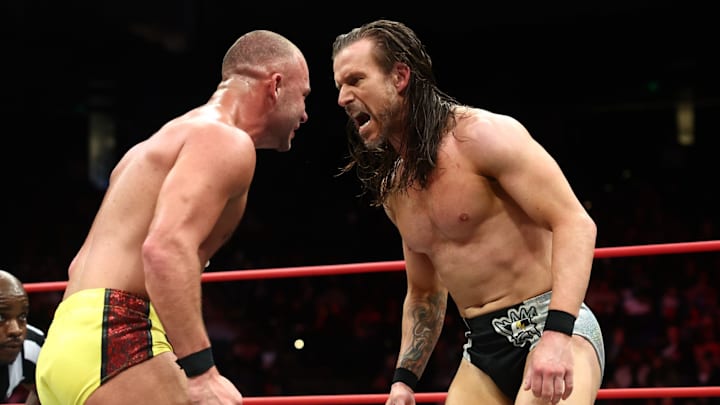 Adam Cole taking on Daniel Garcia