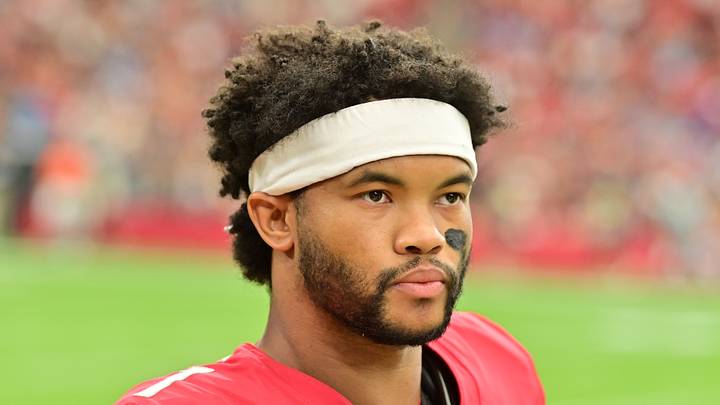 Sep 14, 2025; Glendale, Arizona, USA; Arizona Cardinals quarterback Kyler Murray (1) looks on during the first quarter against the Carolina Panthers at State Farm Stadium. Mandatory Credit: Matt Kartozian-Imagn Images Sep 14, 2025; Glendale, Arizona, USA; Arizona Cardinals quarterback Kyler Murray (1) looks on during the first quarter against the Carolina Panthers at State Farm Stadium. Mandatory Credit: Matt Kartozian-Imagn Images