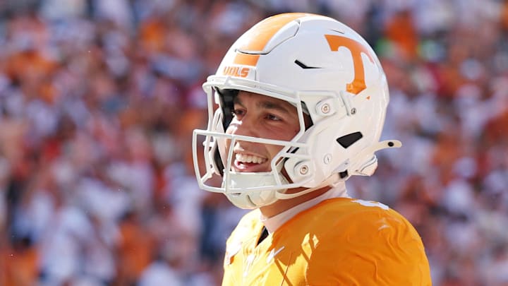 Tennessee Volunteers quarterback Joey Aguilar Tennessee Volunteers quarterback Joey Aguilar