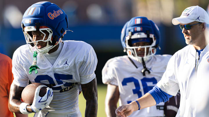 Cormani McClain (left) had a standout performance in Saturday's scrimmage.